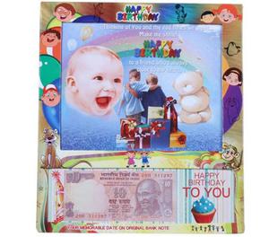 Buy Personalized 3D Photo Frame Birth Date Currency Note