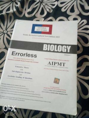 Errorless biology volume 1 & 2 for NEET and other