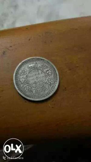George VI king  Rupee Coin