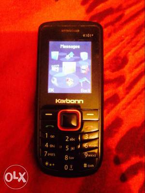Karbonn keypad mobile Only 2 month old koi problem nhi h okk