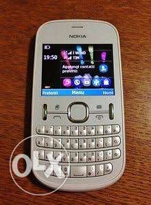 Nokia200 dual sim White color Good condition with
