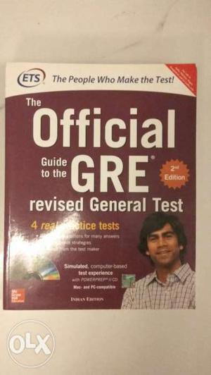 Official GRE ETS official guide with CD. As good