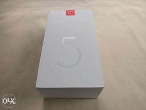 OnePlus 5 Boxed [not opened] with Amazon bill [no