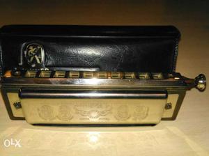 Original Hohner German chromatic harmonicas (2)