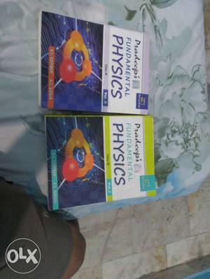 Pradeep Physics Books +1 both parts  edition I have