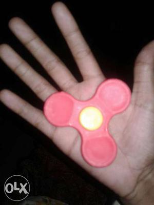 Red And Yellow LED Hand Spinner