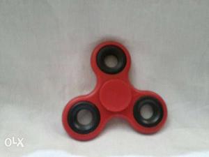 Red Fidget Hand Spinner (glow in dark also Available)