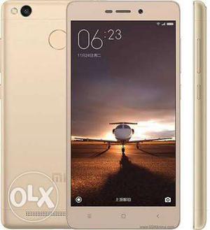 Redmi 3s prime gold colour in good condition 3gb