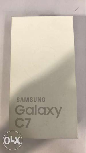 Samsung galaxy SM-C7 dual sim imported brand new