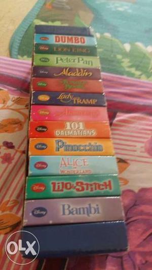 Set of 12 bedtime story books from Disney