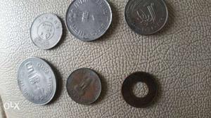 Six Round Coins