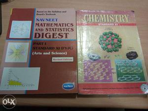 Sparingly Used 11th Science Text Books & Navneet Digest