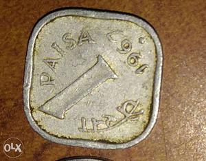 1 Indian Paisa  Coin