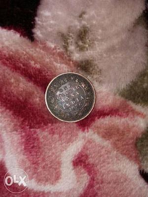 1/4 India Anna Coin