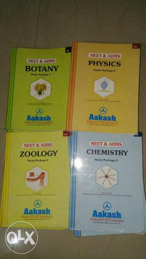 AAKASH  MEDICAL BOOKS FOR NEET AND AIIMS.