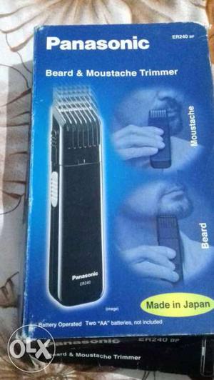 BRAND NEW Panasonic Beard & Moustache Trimmer Box