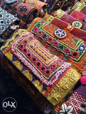 Banjara work clutched and bags only wholesale