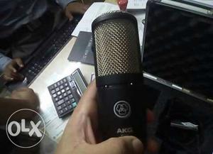 Black AKG Condenser Microphone