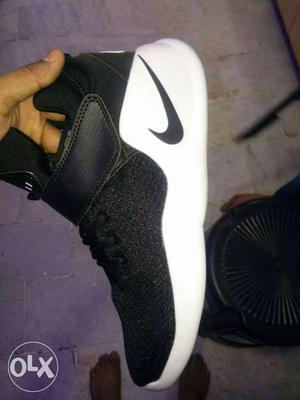 Black And White Nike Athletic Shoe