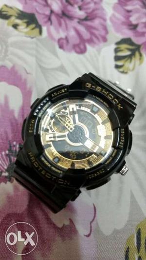 Black Casio G-Shock Digital Chronograph Watch