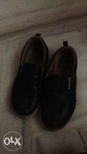 Black Slip-on Shoes