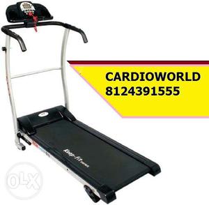 Cardioworld Motorised Treadmill box pack Very Low Cost