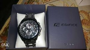 Casio Edifice watch.. 2 months old, 2 years