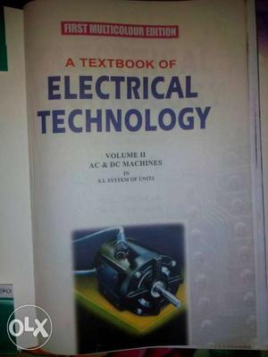 Electrical Technology Book