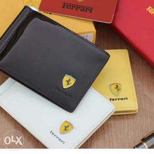 Ferrari wallets brand new