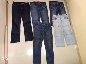 Girls jeans of RS.300/- each.