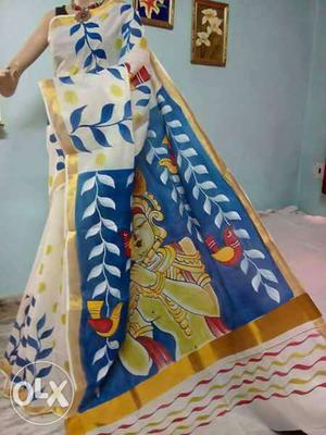 Krisha Printed Sari