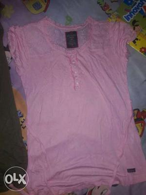 Lee cooper baby pink top fresh without tag