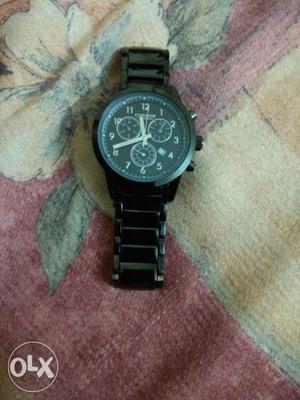 New curren black watch. Never used..