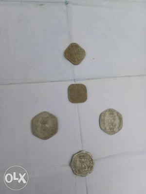 Old coins and 10 praise and 20 praise and ext...
