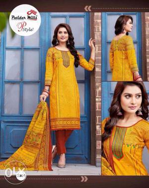 Patidar cotton dress material