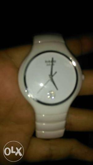 Rado white ceramic watch for sell