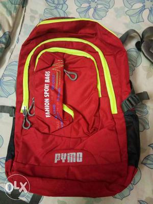 Red Pymo Backpack
