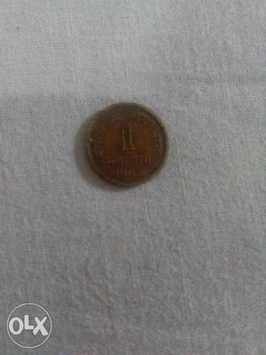 Round 1 Paise Indian Coin