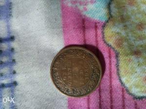 Round Brown Indian Coin