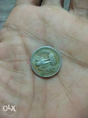 Round India Paise Coin