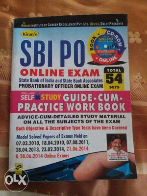 SBI PO online exam practice book with Practice CD