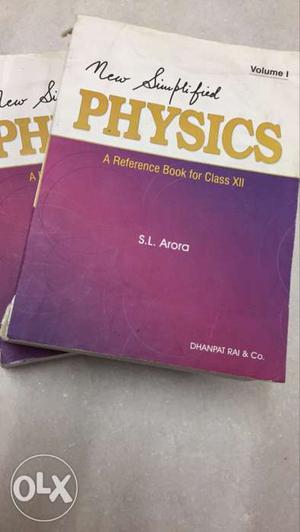 SL Arora Physics 12th Vol. 1&2