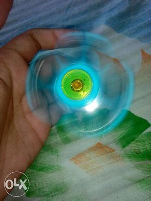 Teal And Green Hand Spinner
