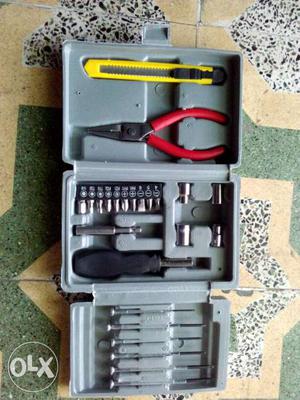 This is fully new tool kit. good quality tools