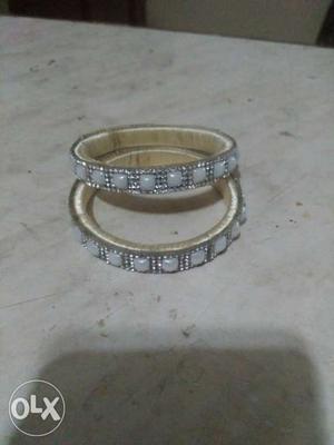 Two Silver Bracelets