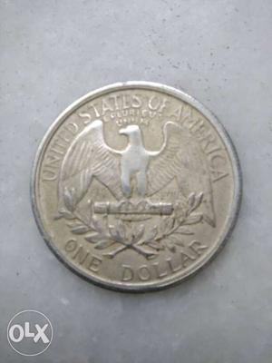 United States Of America One Dollar Coin