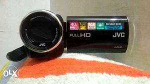 Black JVC Video Camera