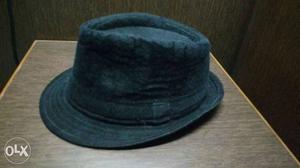 Black cap - cowboy hat, hip hop style,one time used