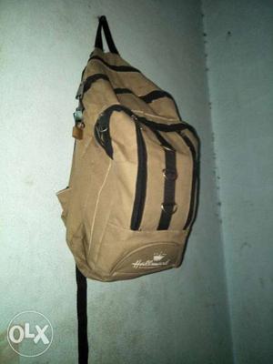 Brown And Black Hallmark Backpack