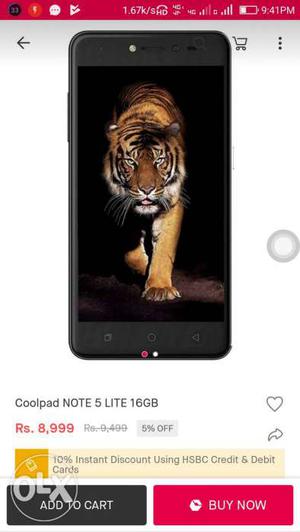 Coolpad note 5 lite i used for two months only it